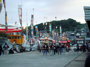 越ヶ浜厳島神社管絃祭の画像1